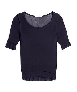 Lemaire Trompe L'oeil Ribbed Top