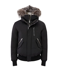 Logo Long-Sleeved Down Jacket