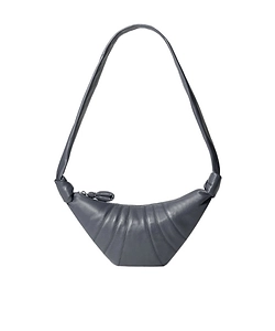 Small Croissant Bag In Leather