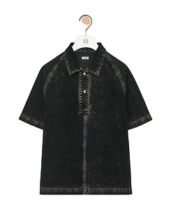 Polo Shirt In Denim