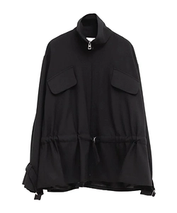 Pocket Drawstring Jacket