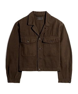 Lemaire Twill Textured Trucker Jacket