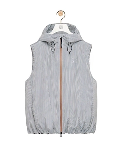 Puffer Vest In Technical Shell