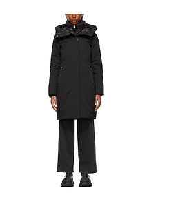 Padded Down Hooded Coat