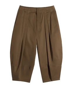Lemaire Pleat Detailed Balloon Bermuda Shorts