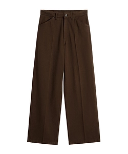 Lemaire Wide-Leg Pleated Trousers