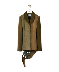 Slashed Jacket In Wool