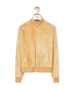 Zip Jacket In Suede