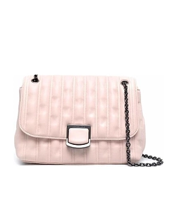 Brioche Leather Crossbody Bag