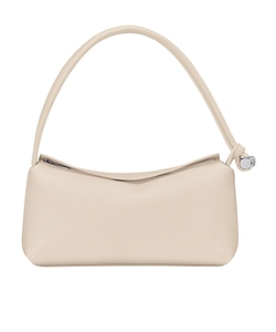 Le Roseau Double-Handle Textured Shoulder Bag