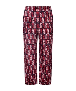 Mermaid-Print Trousers