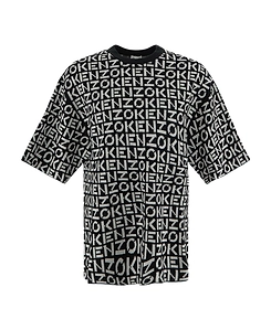 Monogram-Print T-Shirt