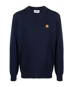 Tiger Logo-Patch Jumper