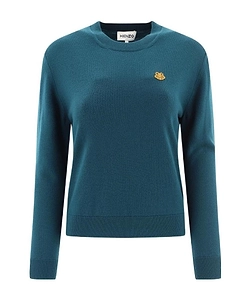 Tiger Patch Wool Jumper