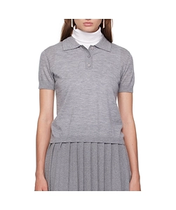 Cashmere Jersey Polo.