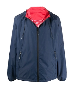 Zipped Logo Windbreaker
