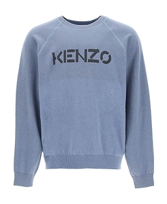 Two-Tone Logo-Print Sweatshirt