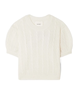Kenzie Cable-Knit Cashmere And Silk-Blend Sweater