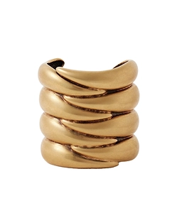 Cyclone Gold-Plated Cuff