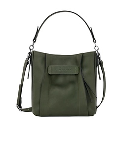 Small 3D Leather Crossbody Bag