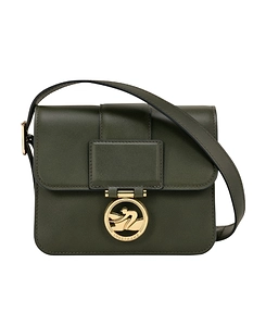 Small Box-Trot Leather Crossbody Bag