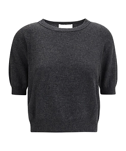 Lisa Yang Genevra Ribbed Knitted Top