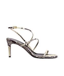 Khaite Embossed Loop Sandals