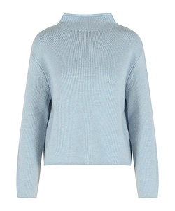 Lisa Yang Nelsy Mock-Neck Knitted Sweater