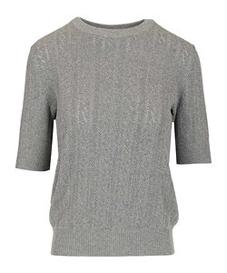 Nika Tee Sweater Lace Dimond Openwork