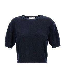 Ribbed Short-Sleeve T-Shirt