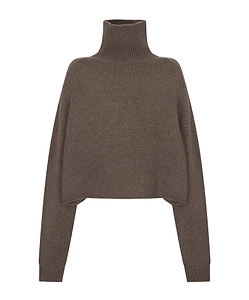 Roll-Neck Long-Sleeve Sweater