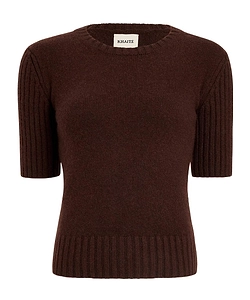 Khaite Mia Short-Sleeved Jumper