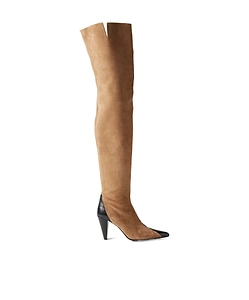 Khaite Over-The-Knee Heeled Boots