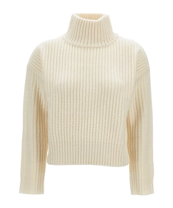 Turtleneck Long-Sleeves Sweater