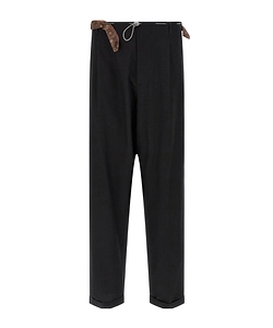 Magliano People's Chic Release Wide-Leg Pants