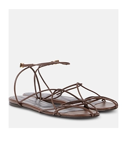 Loulou Leather Sandals