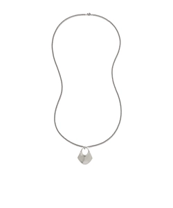 Lotus Small Silver Necklace