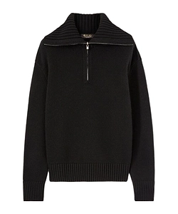 Loro Piana Parksville Half-Zipped Knitted Jumper
