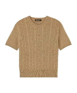 Loro Piana Treccia Crewneck Jumper