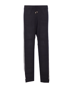 Liu Jo Drawstring Side-Stripe Trousers