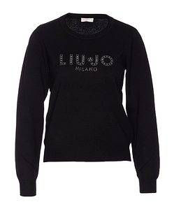 Liu Jo Embellished Crewneck Jumper