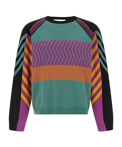 Kiko Kostadinov Gizi Panelled Jumper