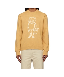 Maison Kitsuné Dressed Fox Intrarsia Jumper