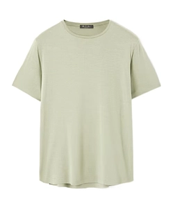 Open-Necked Black Shirt