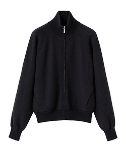 Rio Bodro High-Neck Zip Bomber