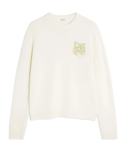 Maison Kitsuné Fox Head Intarsia Jumper