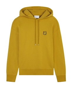 Maison Kitsuné Fox Head Patch Drawstring Hoodie