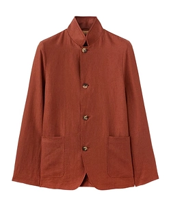 Single-Breasted Long-Sleeved Casual Jacket