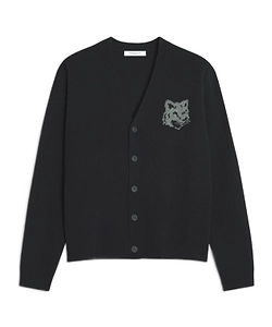 Maison Kitsuné Long Sleeve Buttoned Jumper