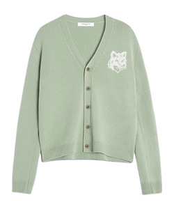 Maison Kitsuné Long Sleeve Buttoned Jumper
